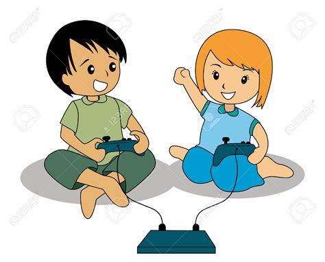 Playing Video Games Clipart Free Download On Clipartmag