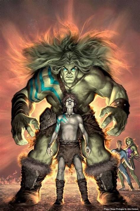 Skaar [son Of Hulk] By Alex Garner Tatuajes Marvel Personajes Comic Golpe De Hulk
