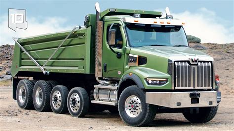 10 Biggest Dump Trucks In The World Tipper Trucks Youtube