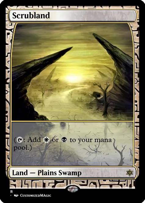 Dual Lands Full Art Customizedmtg Magic The Gathering Proxy Cards
