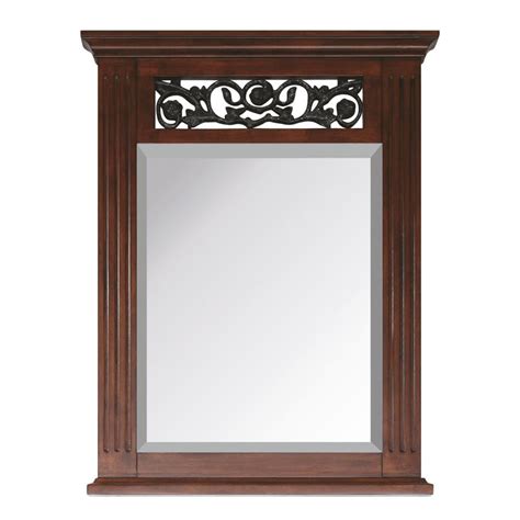 Bathroom Mirrors Cherry Wood Semis Online