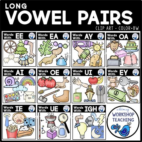 Long Vowel Pairs Cover Whimsy Workshop Teaching