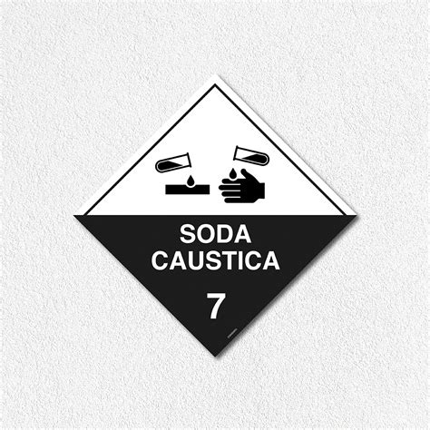 Sustancias Peligrosas Soda Caustica Stickershopcl