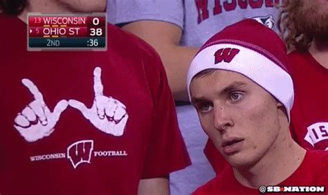 A Summary Of The Big Ten Championship In One Sad Wisconsin 