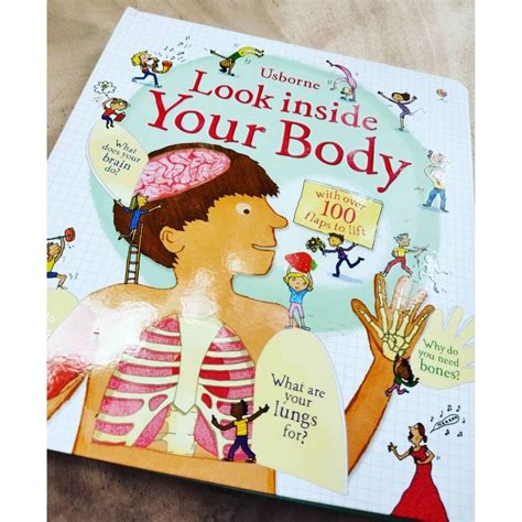 Usborne Look Inside Human Body Board Book Lift The Flap Lazada Ph