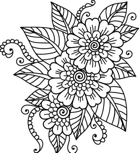 Lukisan corak bunga hitam putih cikimm com. Inspirasi 39+ Gambar Batik Hitam Putih