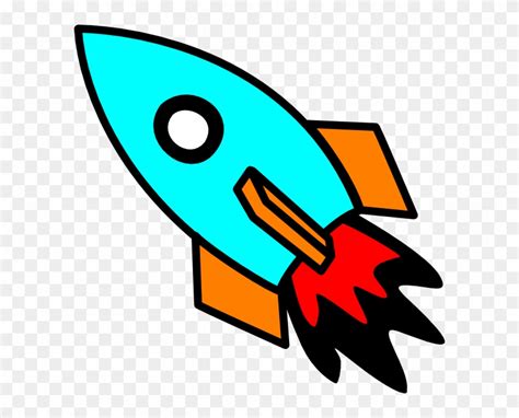 Clipart Rocket Ship Cartoon