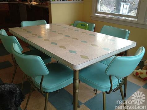 A dining space kitchen table in a fab mid century inspired home. 217 vintage dinette sets in reader kitchens