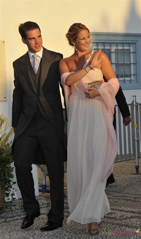 Prince philippos and princess theodora together at the wedding of their brother, prince nikolaos, to tatiana blatnik in 2010. 25 August 2010 — Photo: Prince *Philippos & **Princess ...