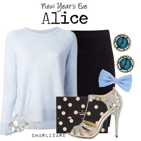 Alice Polyvore Sims Clothes Alice In Wonderland Outfit Fashion