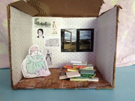 Shoebox Diorama Book Report Diorama School Projects Shoe Box Gallery