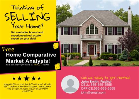 Thinking Of Selling Your Home Flyer V1 Template Postermywall