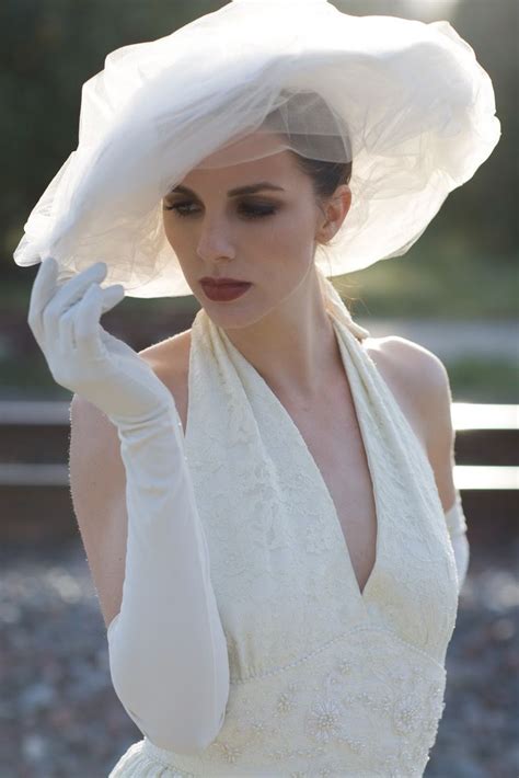 The Fine Art Of Wearing Gloves Wedding Hats Fascinator Hats Wedding