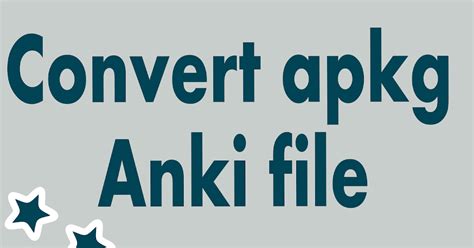 Whiterock Software Convert Apkg File