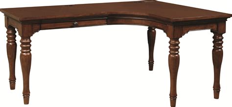 Highland Court Ironton Curve L Desk With 1 Drawer And 4 Ac Outlets With