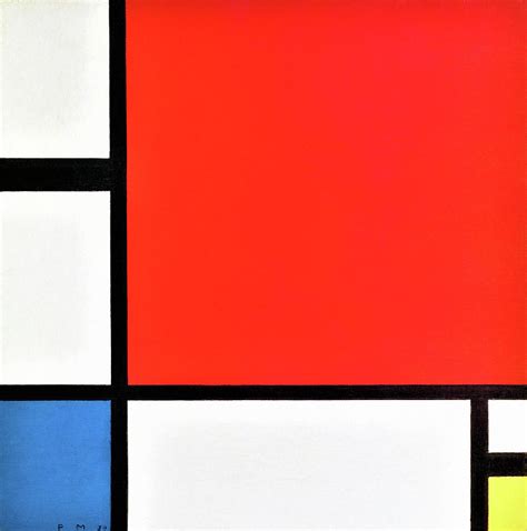 Composition With Red Blue And Yellow Digital Remastered Edition