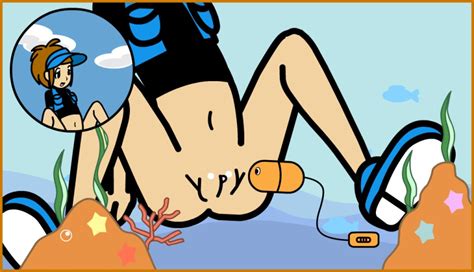Minuspal Nintendo Rhythm Tengoku Animated Animated  1girl Bottomless Cleft Of Venus