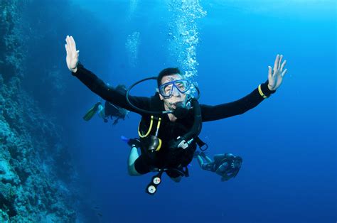 Scuba Diving Diver Ocean Sea Underwater Wallpaper 3667x2436 332454