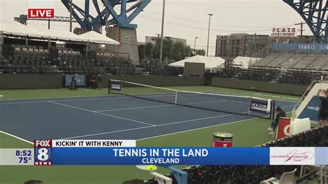 world class tennis hits the courts in cleveland at tennis in the land youtube