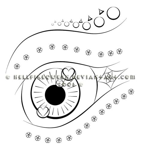 Abstract Eye Line Art By Hellfirequeen On Deviantart