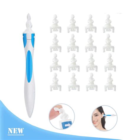 Buy Q Grips Ear Wax Removal Spiralearwax Remover Siliconesafe Ear