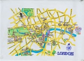 Mapa De Londres Com Pontos Turisticos | Mapa