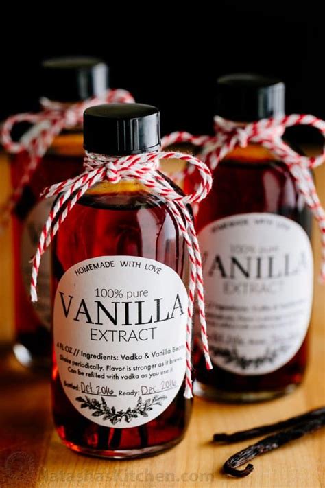 'vanille' *(f) is the french word for 'vanilla'. Vanilla Extract Recipe - How to Make Vanilla Extract ...
