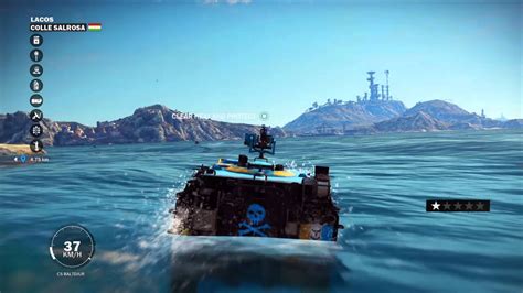 The Amazing Just Cause 3 Car Boat Youtube