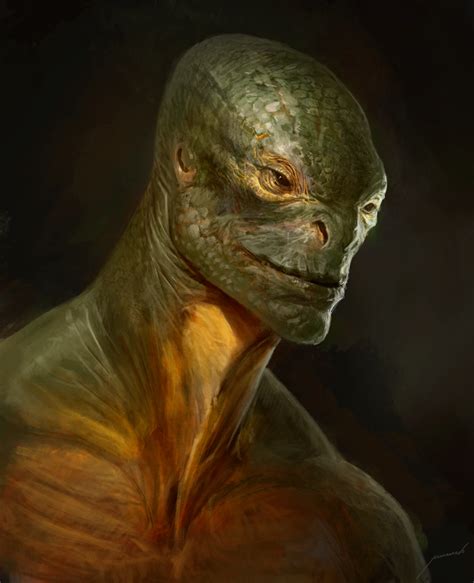 lizard man by manzanedo on deviantart alien concept art alien art lizard