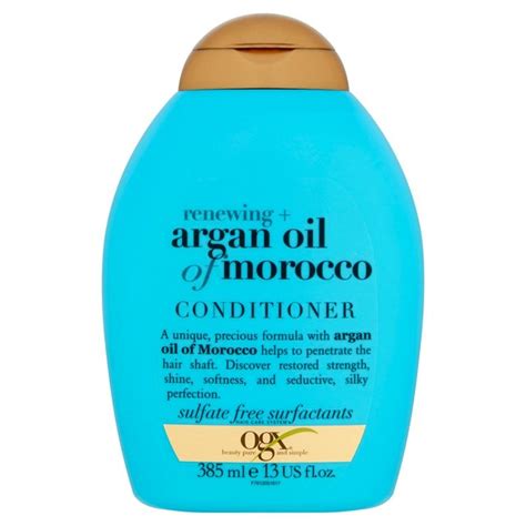 Morrisons Ogx Renewing Argan Oil Of Morocco Conditioner 385mlproduct
