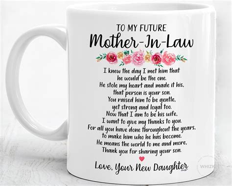 Future Mother In Law T For Future Mother In Law Mug Mother Etsy