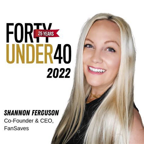 Fansaves Co Founder And Ceo Receives Forty Under 40 Distinction