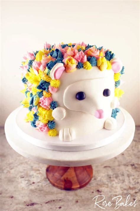 a super cute hedgehog cake laptrinhx news