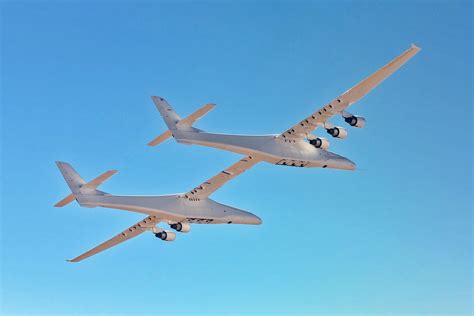stratolaunch roc performs first flight with retracted landing gear air data news