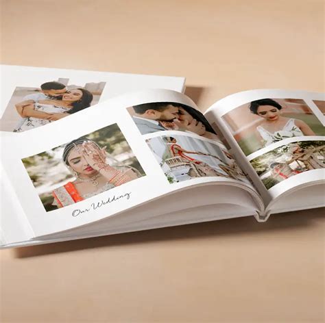 Wedding Photo Book Canva Editable Template Customizable Wedding Or