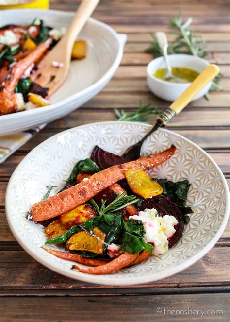 Roasted Beets And Carrots Salad With Burrata The Noshery
