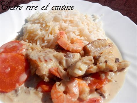 Blanquette De Dos De Cabillaud Aux Crevettes Cookeo Entre Rire Et Hot