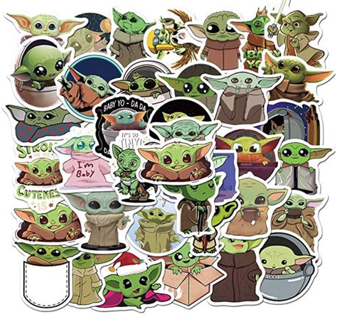 Baby Yoda 50 Piece Sticker Packs Are All Over Amazon For Less Than 10