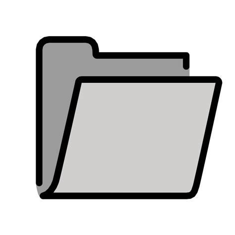 Open File Folder Vector Svg Icon Svg Repo