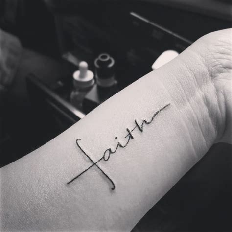 Faith Tattoo Faith Tattoo Small Tattoos Tattoo Lettering
