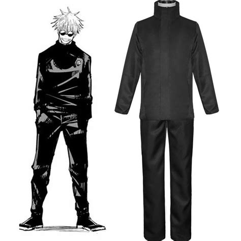 Codanime Jujutsu Kaisen Gojo Satoru Cosplay Costume School Uniform Outfits Halloween Carnival