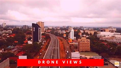 The Nairobi Expressway Aerial Views At Westlands Nairobi Kenya Youtube