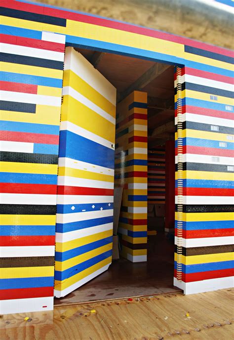 House Being Built Entirely Out Of Legos And Wood In The Uk Popsugar Tech