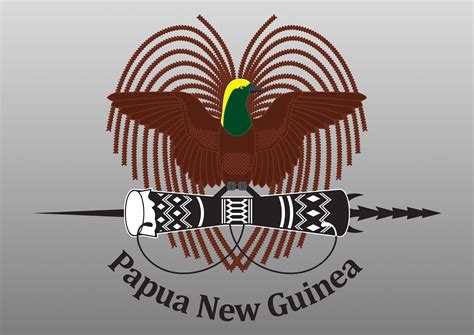 Download Vector National Emblem Of Papua New Guinea Lambang Negara Png