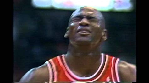 Michael Jordan Swishes Free Throw With Eyes Closed Shutdenver Youtube