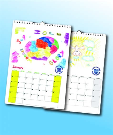 Printed A3 Wiro Bound Wall Calendar Pa Promotions