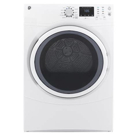 If you see a cord and a thin stainless steel connector, your dryer is gas. Shop GE 7.5-cu ft Stackable Gas Dryer (White) at Lowes.com