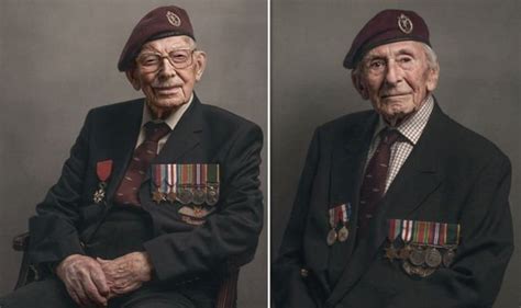 World War 2 Veterans Honoured With Portraits In Remembrance Of Their Sacrifice Uk News