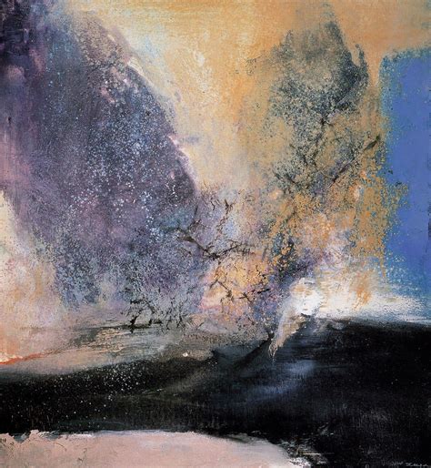 Zao Wou Ki 1921 2013 Abstract Painting Large Abstract Painting