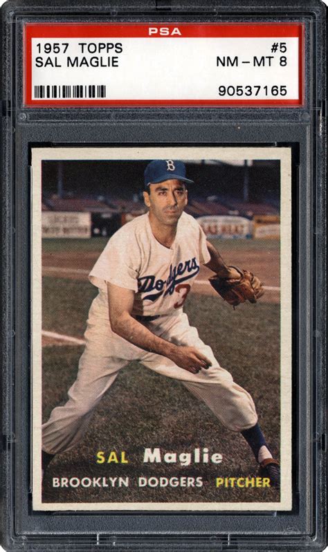 1957 Topps Sal Maglie Psa Cardfacts™